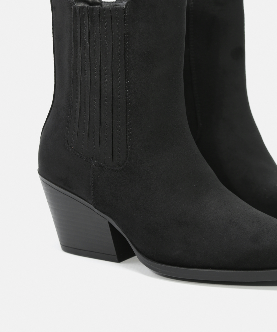 Botines tacón cowboy image number null